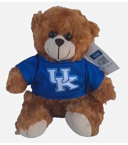 Amazon.com: Plushland Collegiate Jersey Bear 6” – Team Sports